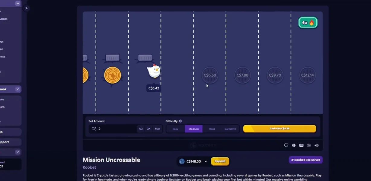 Mission Uncrossable demo